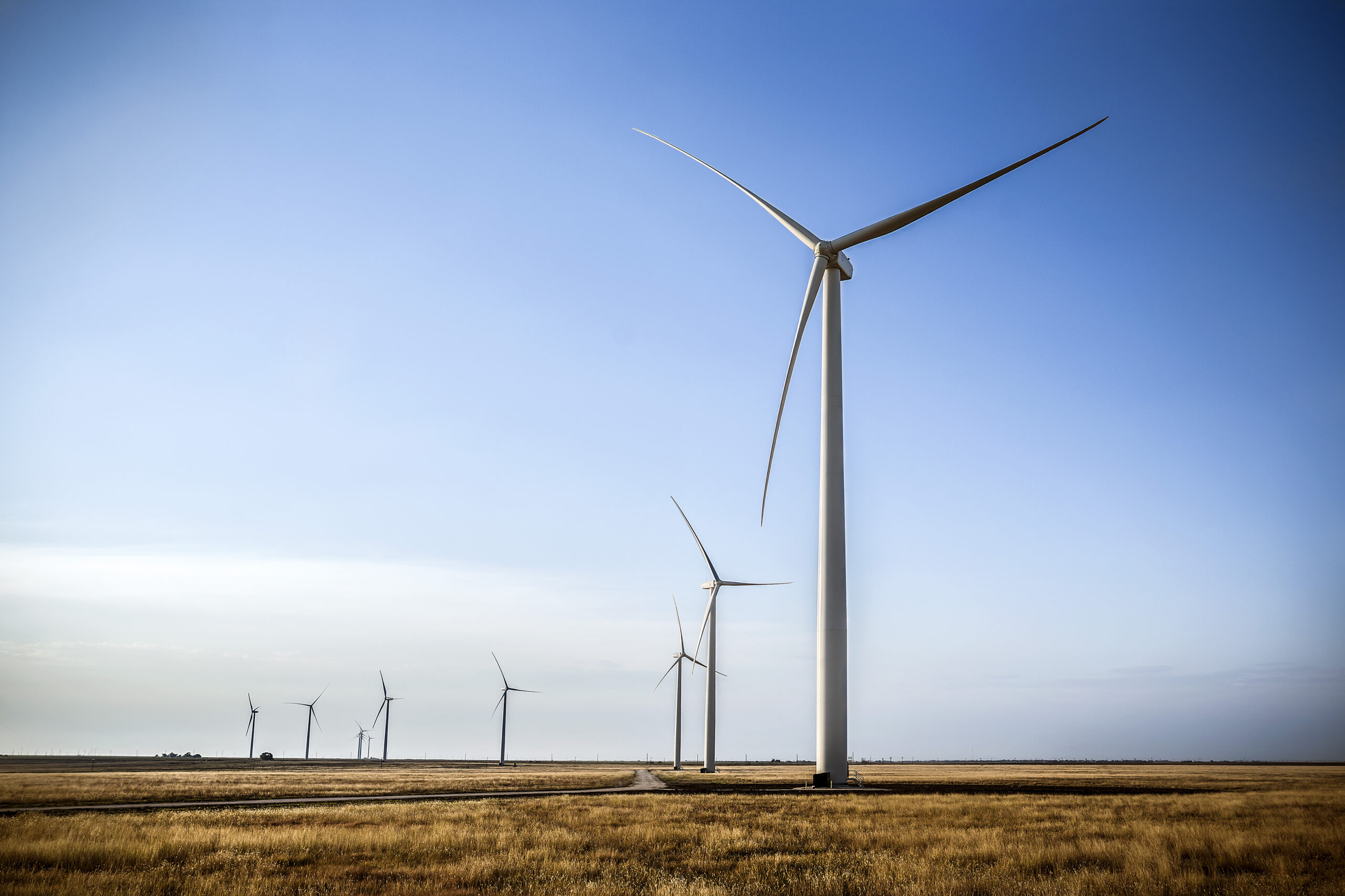 wind turbines